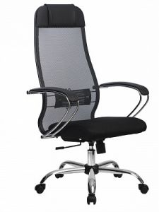 Компьютерное кресло МЕТТА Комплект 18 20 черный мебель белгород