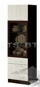 Шкаф для посуды Фиеста Венге БТС мебель белгород