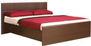 Кровать №1 (с основанием) 1400 Палермо Венге Дуглас СМ мебель Белгород