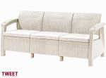 Трехместный диван TWEET Sofa 3 Seat Белый
