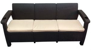 Трехместный диван TWEET Sofa 3 Seat Венге мебель белгород